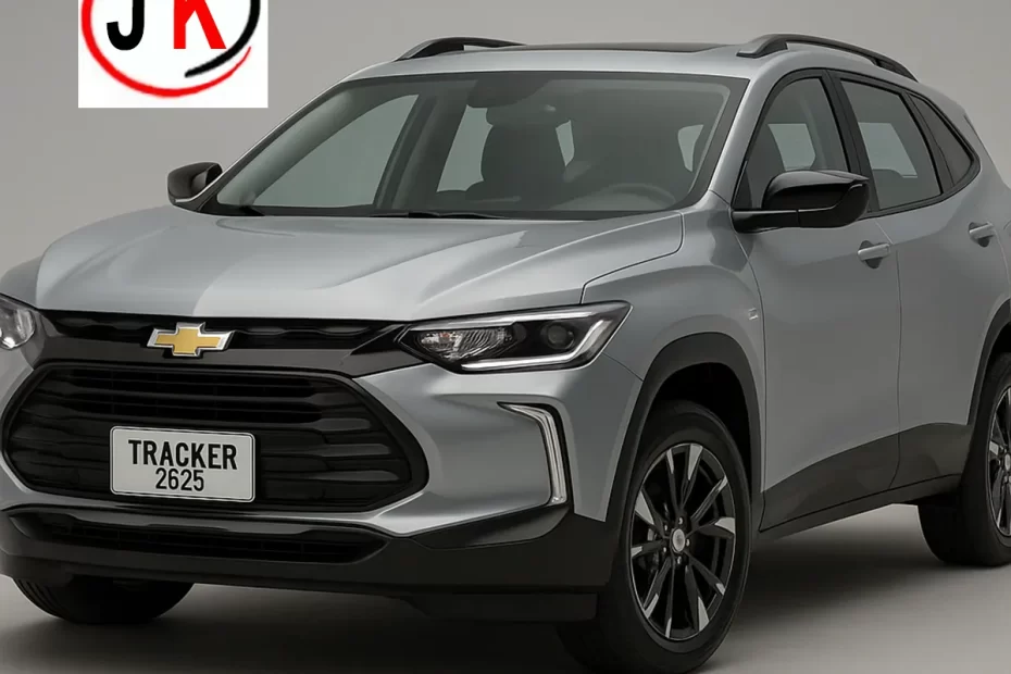 Catálogo de cores Chevrolet Tracker 1.2 turbo 2025 ficha técnica