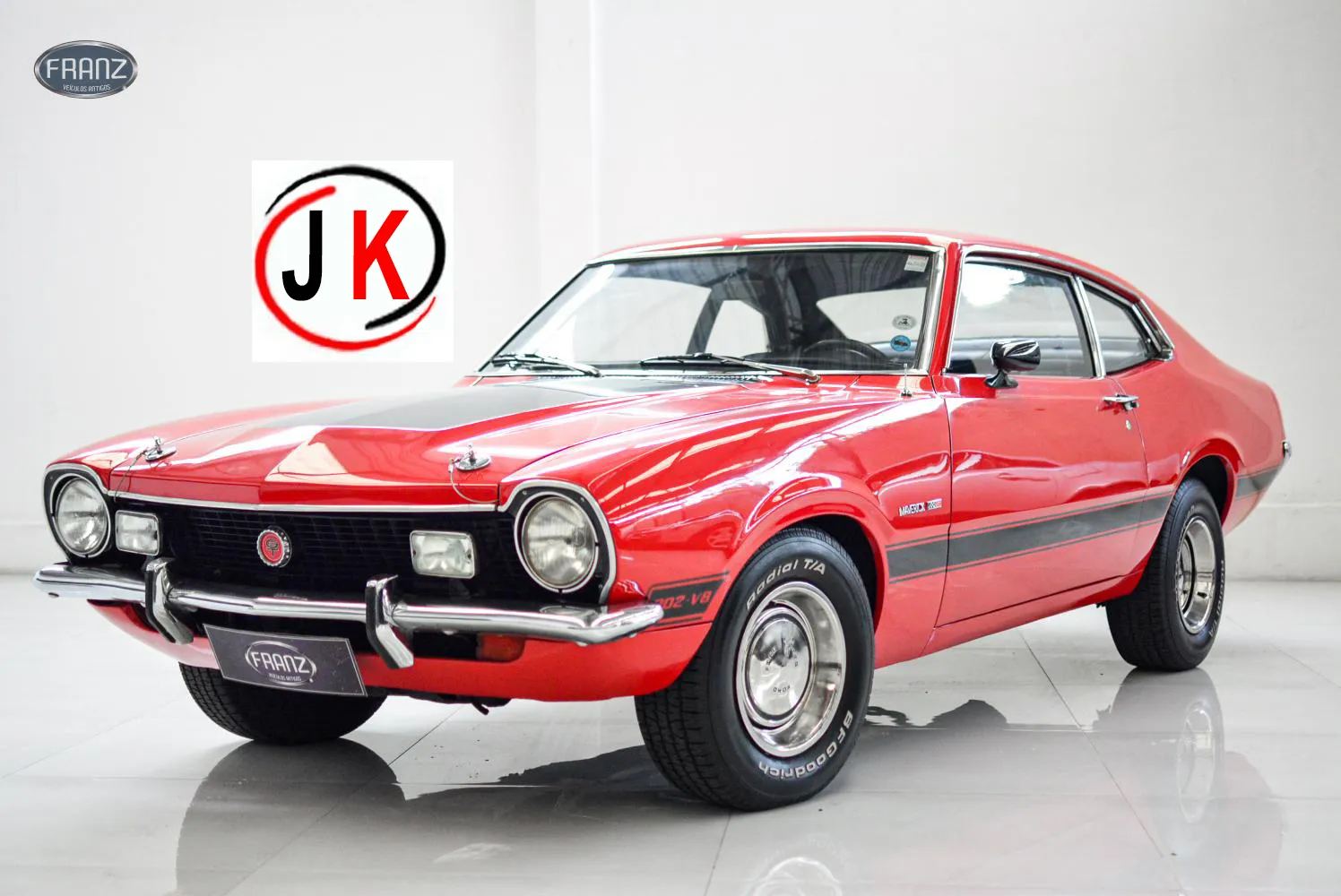 Ficha Técnica Ford Maverick Super Luxo V8 ano 1974 caracterizado GT