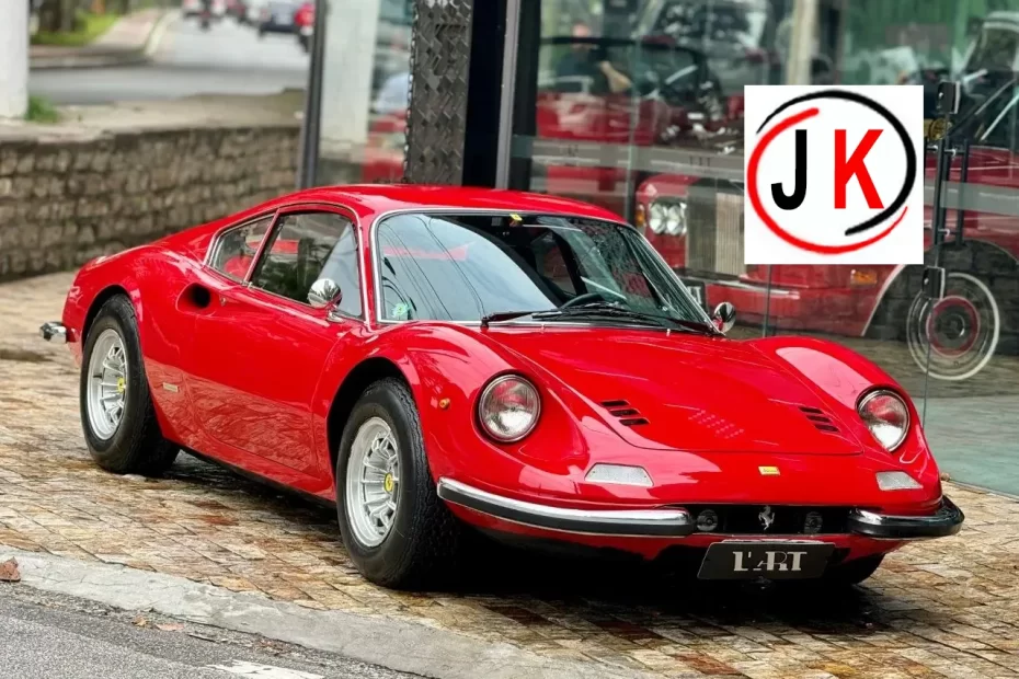 Ficha Técnica carros Ferrari Dino 246 GT ano 1971