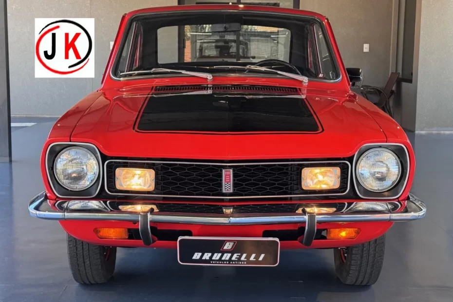 Ficha Técnica carros Ford Corcel GT 1975 Vermelho Cadmiun
