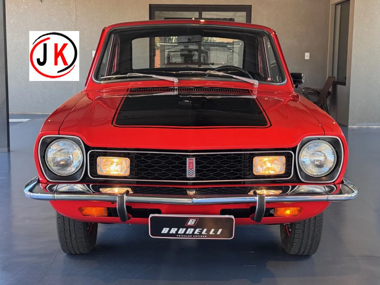 Ficha Técnica carros Ford Corcel GT 1975 Vermelho Cadmiun