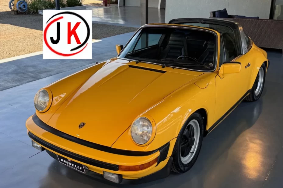 Ficha Técnica carros Porsche 911 SC 3.0 Targa ano 1978 cor Talbot Yellow