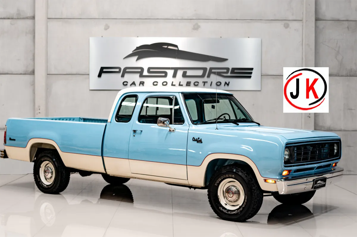 Ficha Técnica carros caminhonete antiga Dodge D100 Club Cab ano 1974