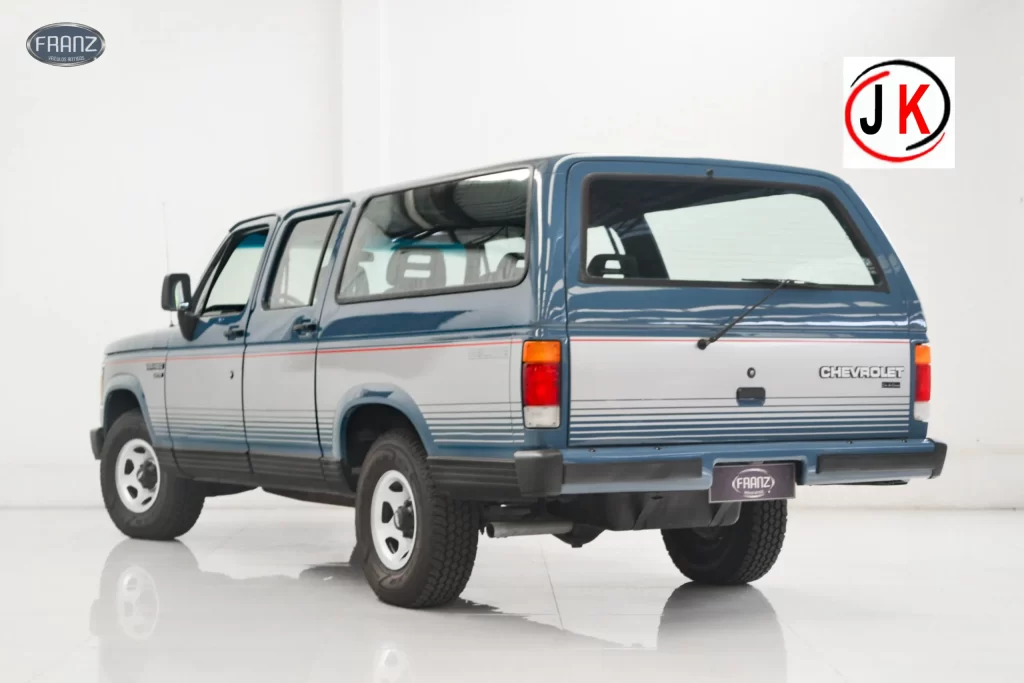 Ficha técnica Chevrolet Veraneio LX 1989 segunda geração