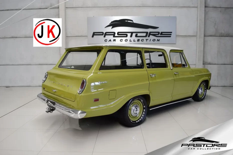 Ficha técnica carros Chevrolet Veraneio ano 1969 verde servilha