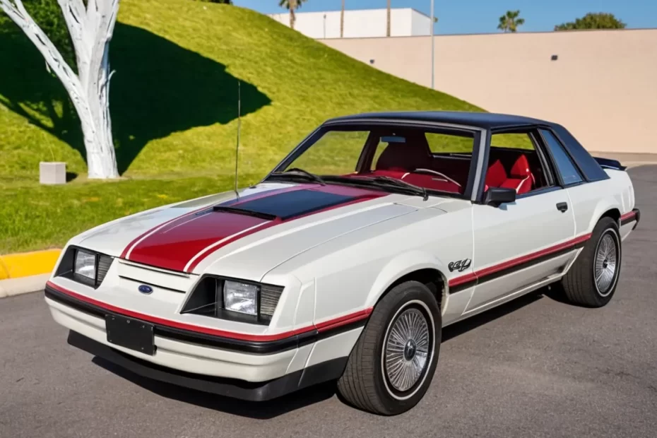 Ficha técnica carros Ford Mustang GLX V8 ano 1983