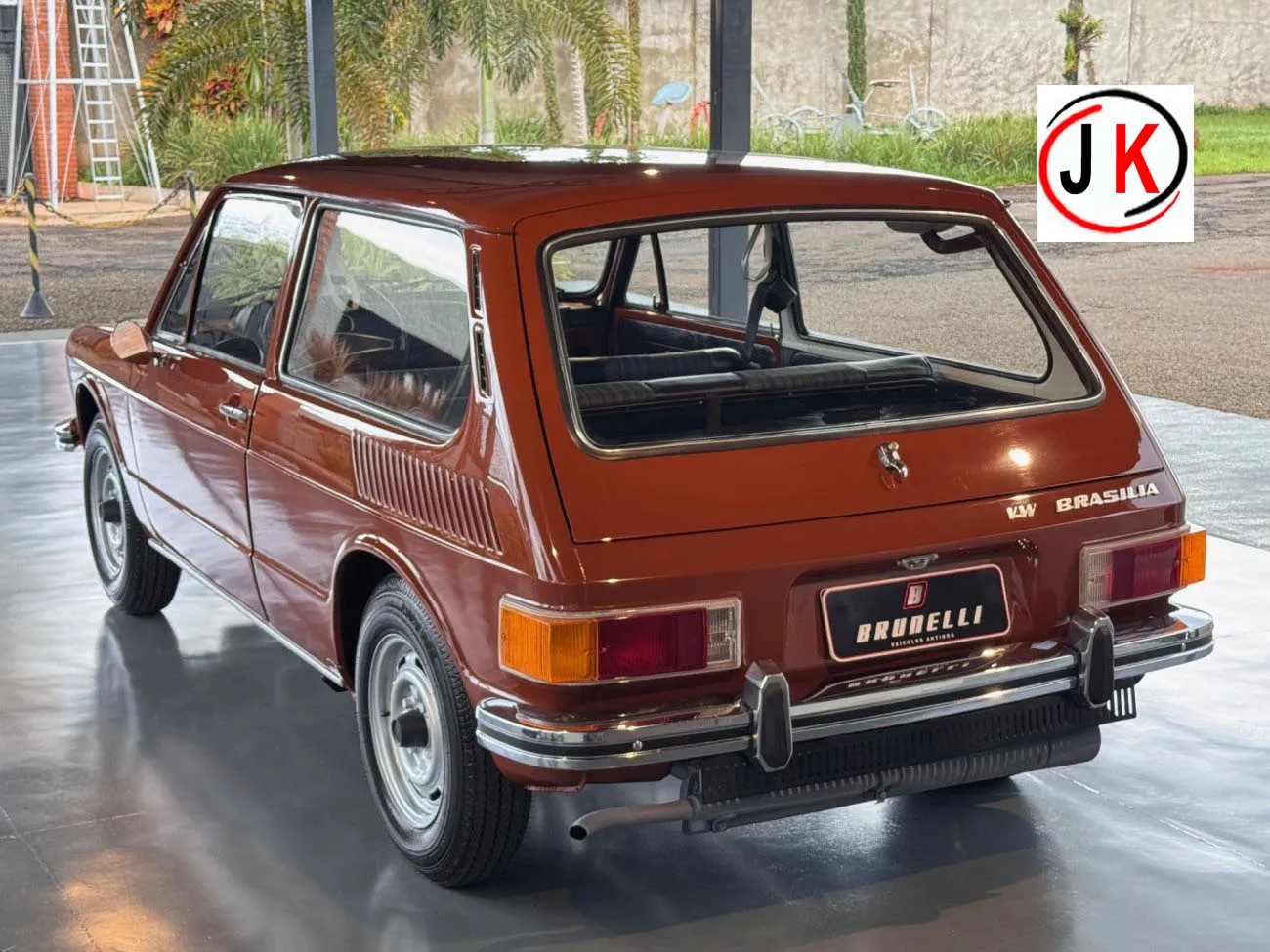 Ficha técnica carros VW Brasília 1974 Marrom Caravela