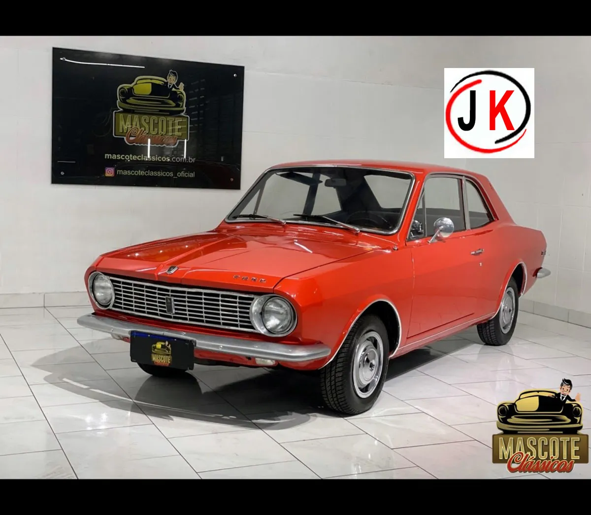 Ficha técnica carros antigos Ford Corcel 1 Luxo ano 1971 e catálogo de cores