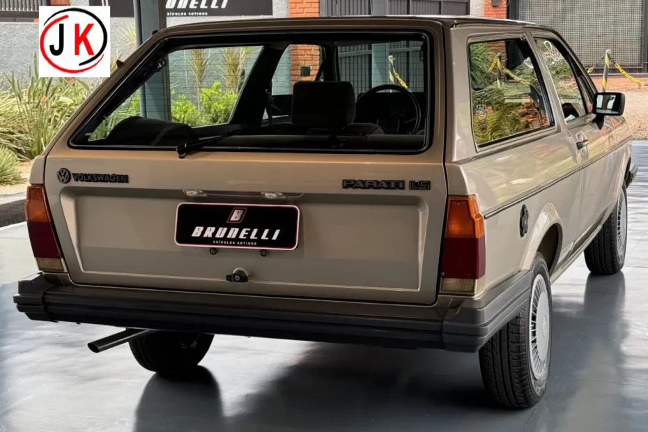 Ficha técnica carros antigos VW Parati LS 1986 Bege Polar Metálico