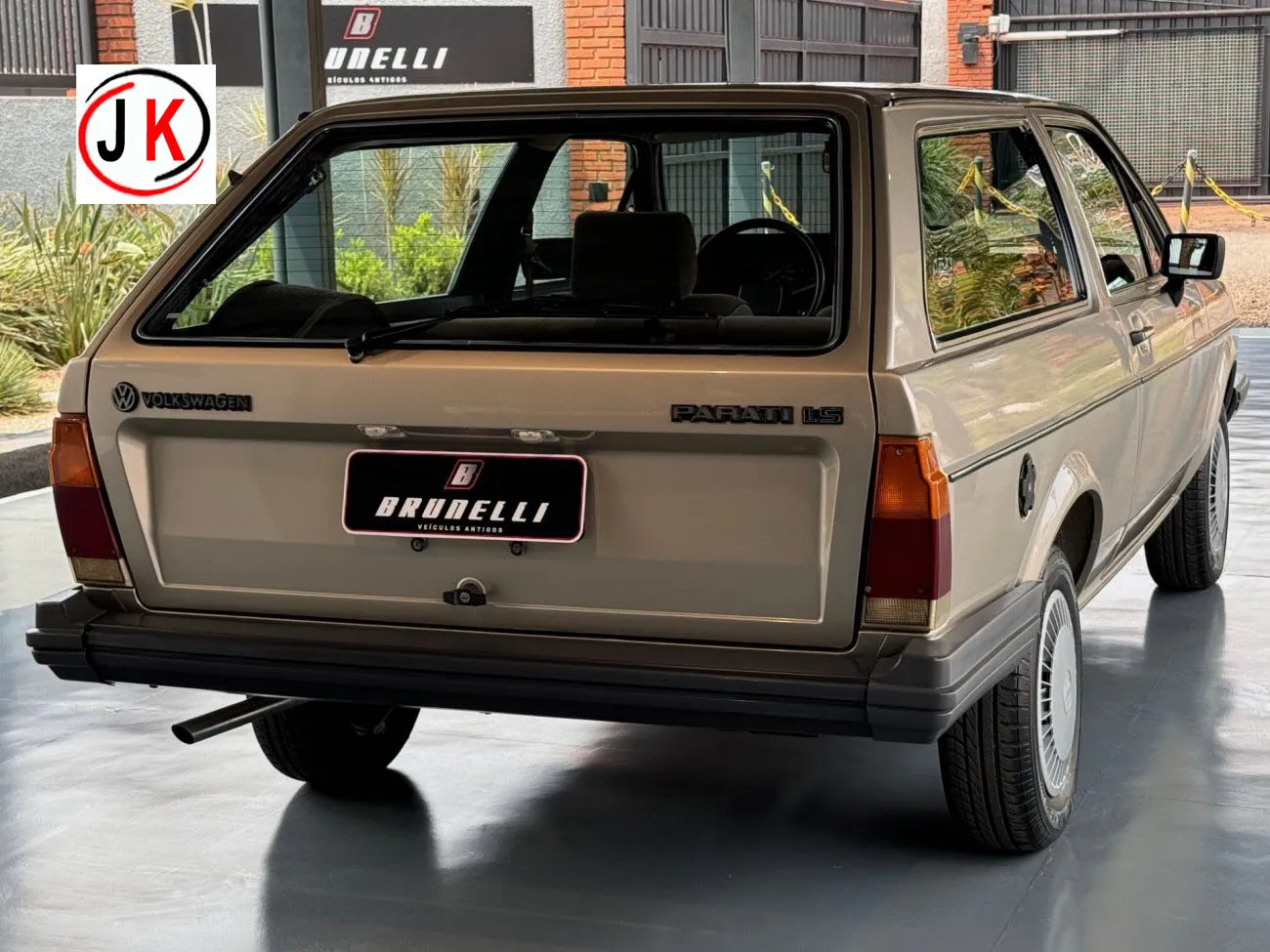 Ficha técnica carros antigos VW Parati LS 1986 Bege Polar Metálico