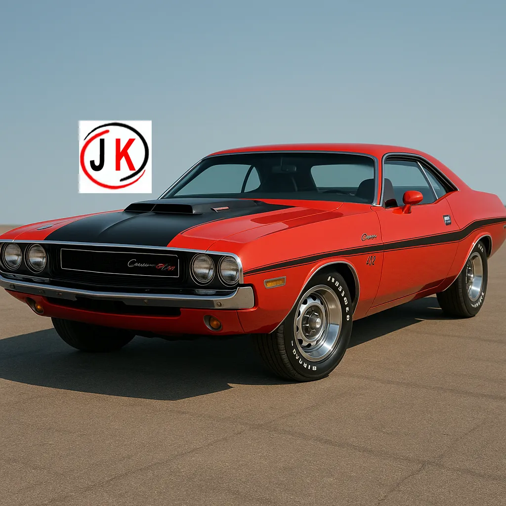 Muscle Car Dodge Challenger 1970 versão R/T 440 ci 7.2L V8 Magnum/Six Pack