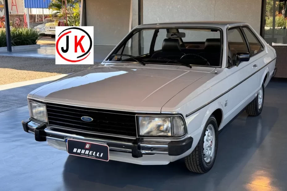 ficha técnica carros Ford Corcel II L 1983 a álcool cinza polar