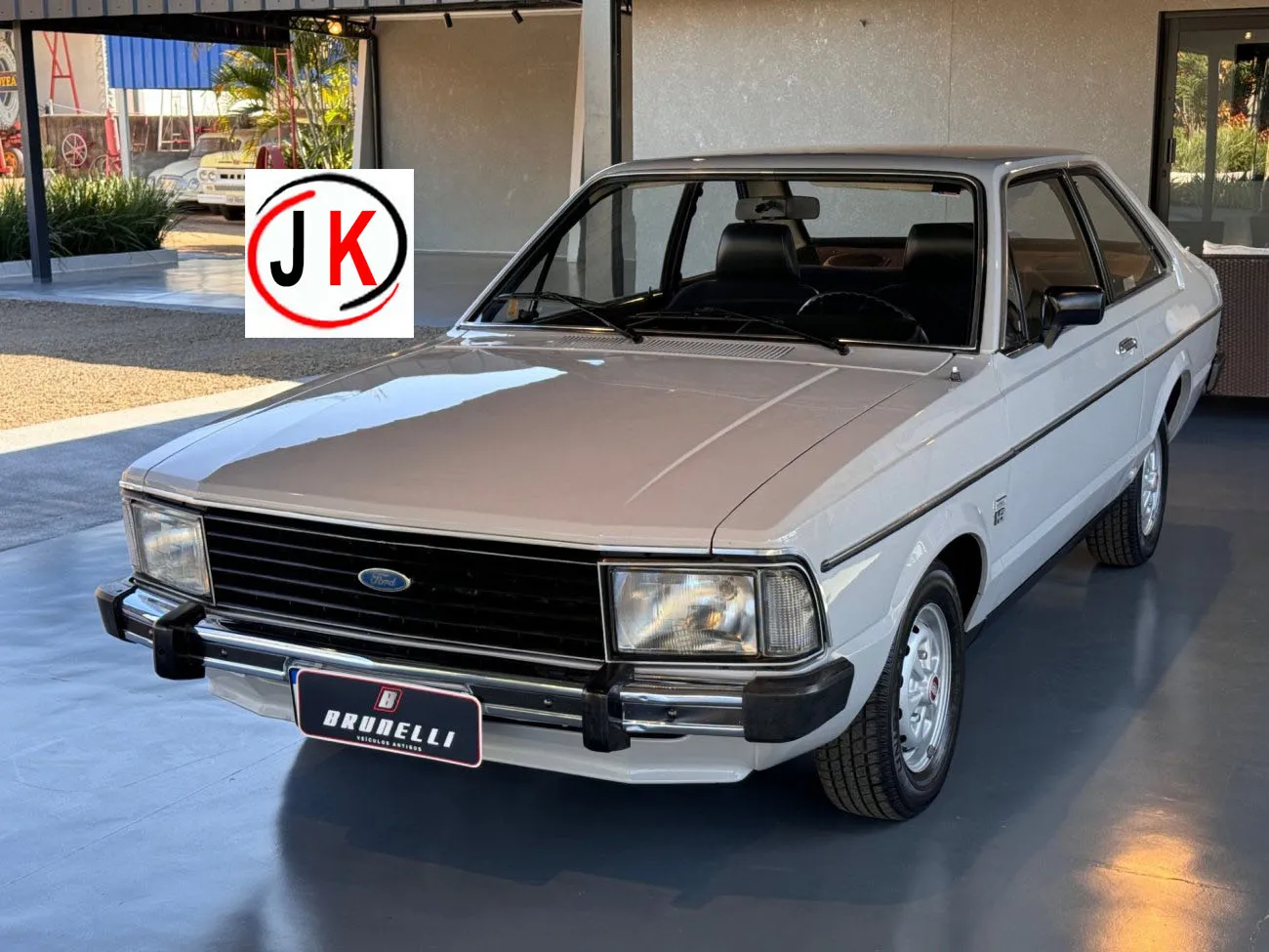 ficha técnica carros Ford Corcel II L 1983 a álcool cinza polar