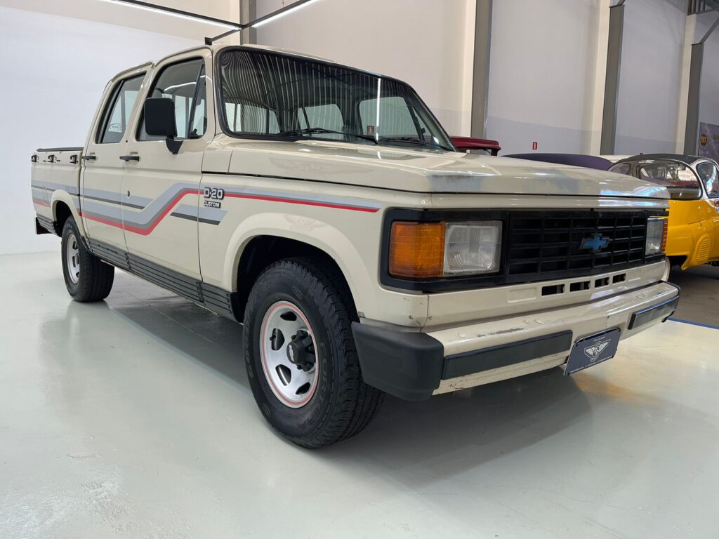 Ficha Técnica carros Chevrolet D-20 Custom De Luxe Diesel ano 1989