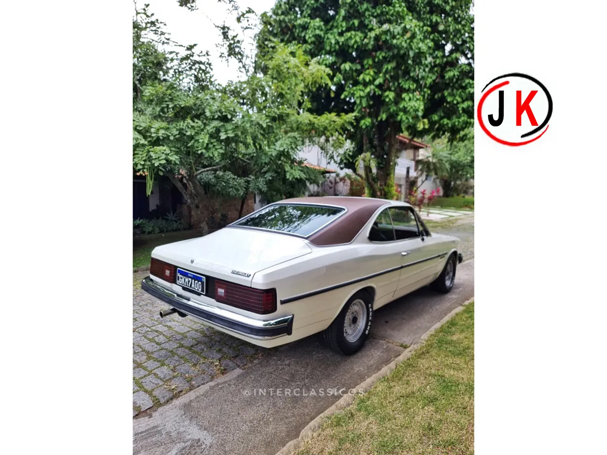 Ficha Técnica carros Chevrolet Opala Comodoro 6 cilindros Branco ano 1980