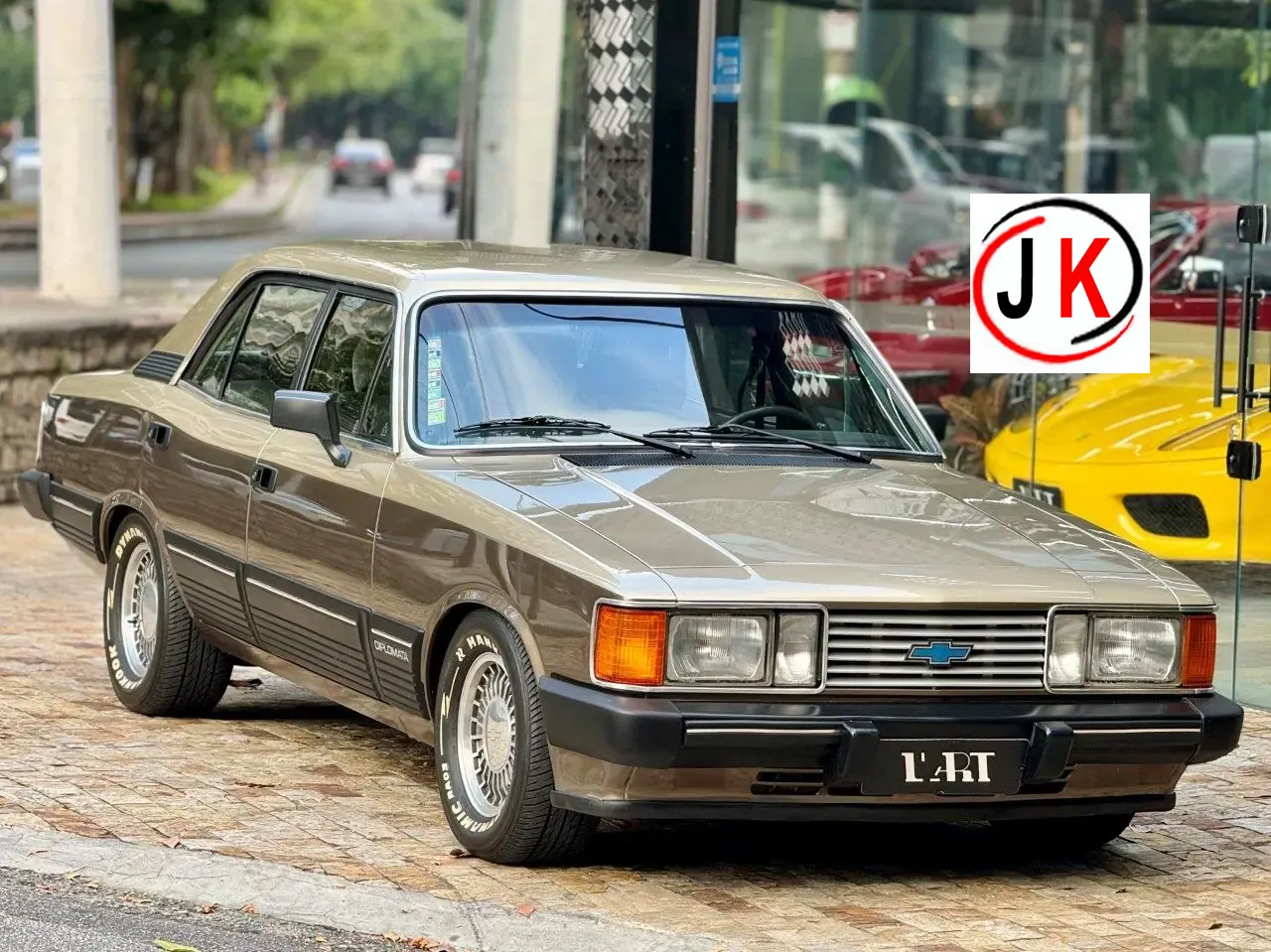 Ficha Técnica carros Chevrolet Opala Diplomata 4.1 a álcool sedan ano 1987