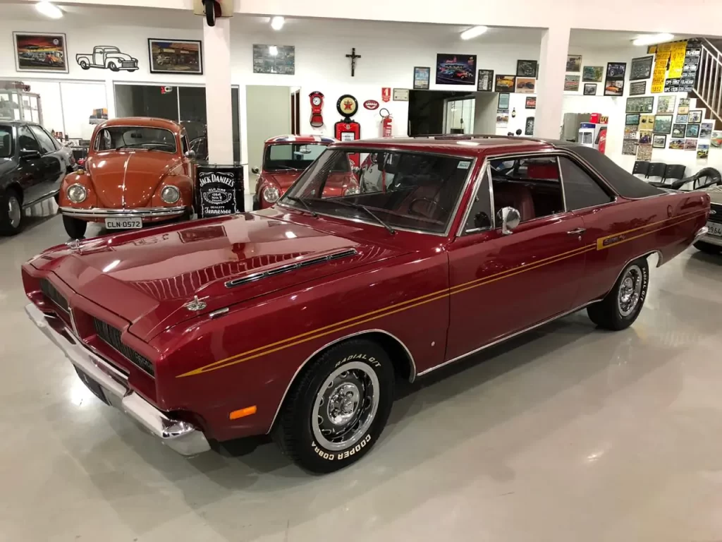 Ficha Técnica carros Dodge Dart Coupé V8 caracterizado Charger RT ano 1977