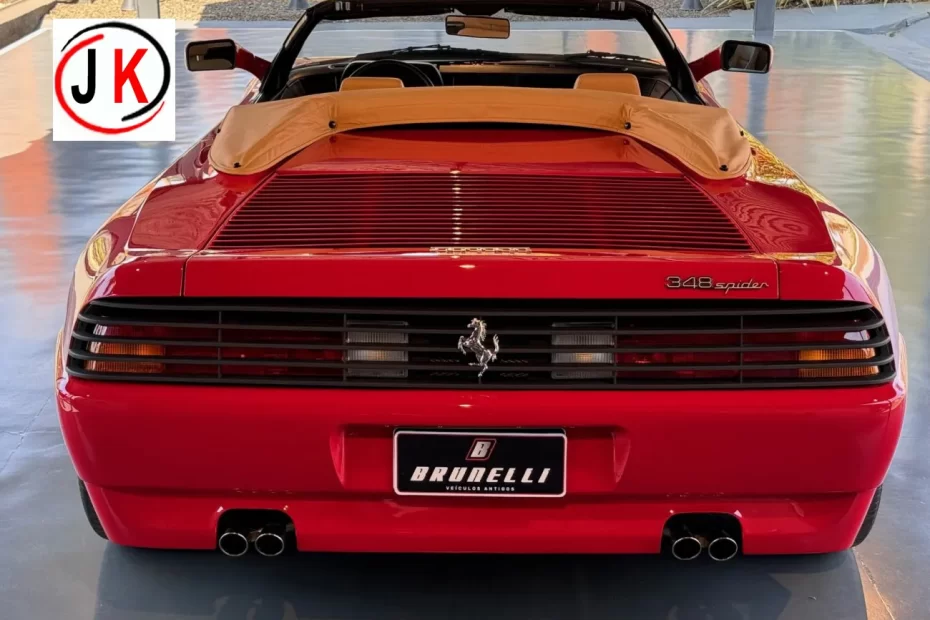 Ficha Técnica carros Ferrari 348 Spider V8 320 cv líquidos ano 1995