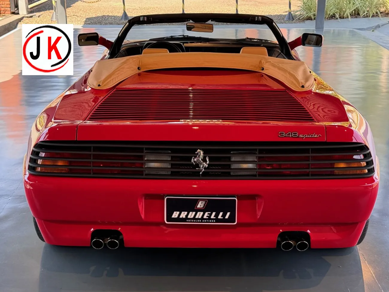 Ficha Técnica carros Ferrari 348 Spider V8 320 cv líquidos ano 1995