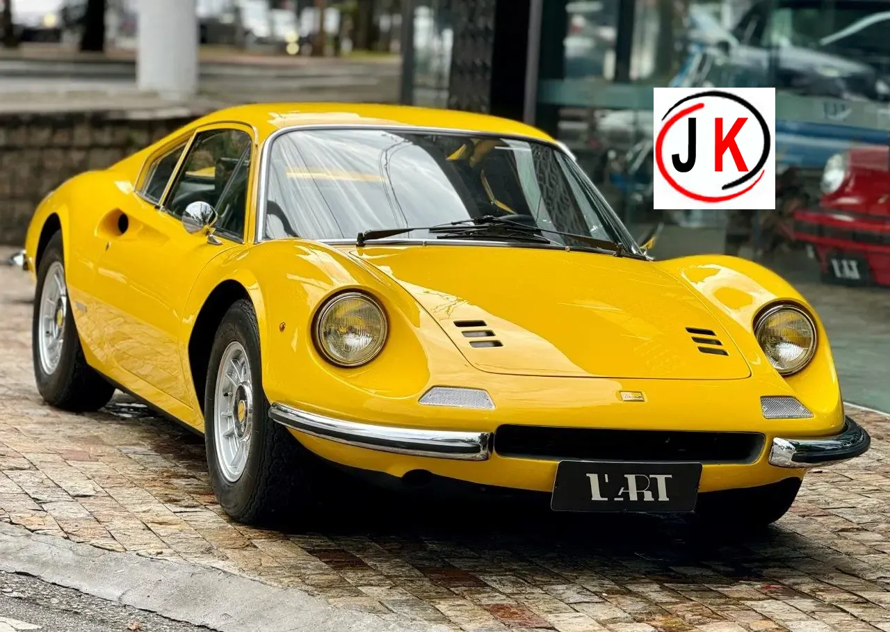 Ficha Técnica carros Ferrari Dino 246 GT ano 1973