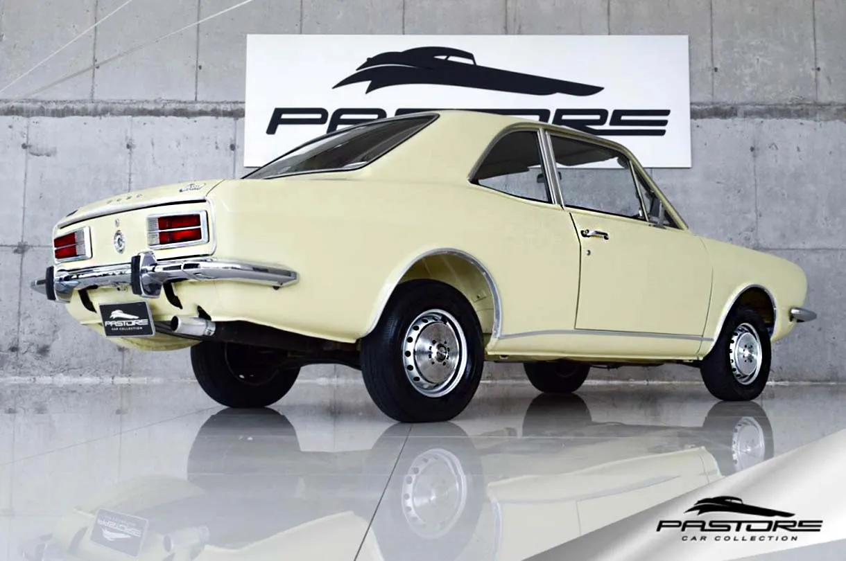 Ficha Técnica carros Ford Corcel 1 Coupé cor Areia Casablanca ano 1977
