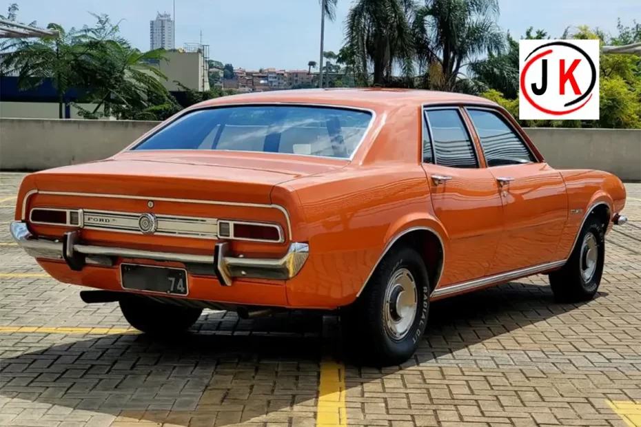 Ficha Técnica carros Ford Maverick sedan Super Luxo V8 de plaqueta ano 1974