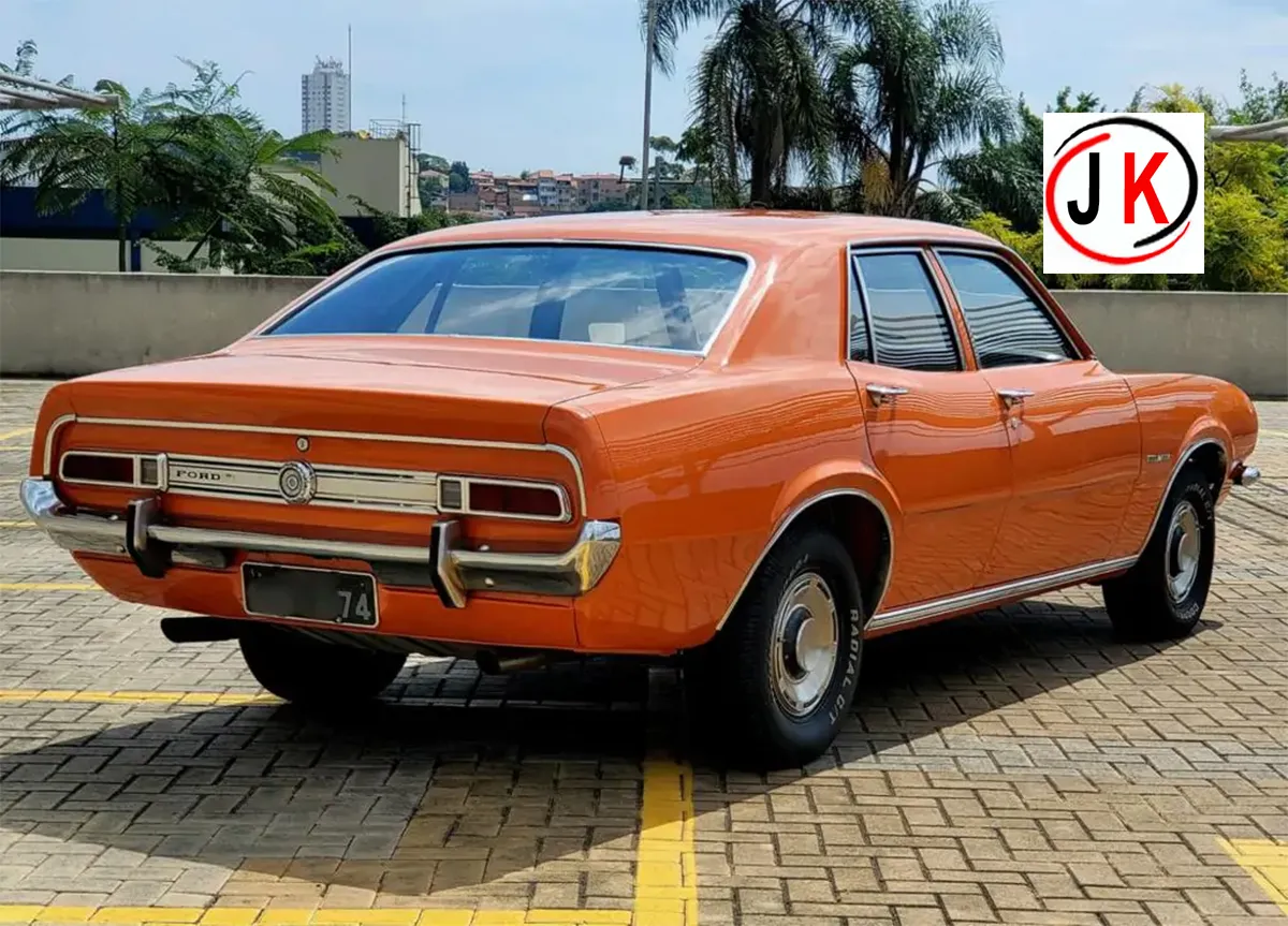 Ficha Técnica carros Ford Maverick sedan Super Luxo V8 de plaqueta ano 1974