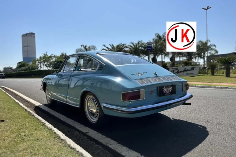 Ficha Técnica carros VW Karmann Ghia TC 1600 ano 1973 Cor Azul Niágara