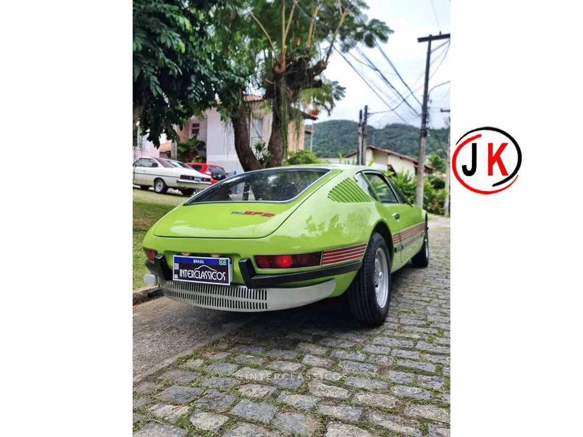 Ficha Técnica carros VW SP2 1.7 cor Verde Hippie ano 1973