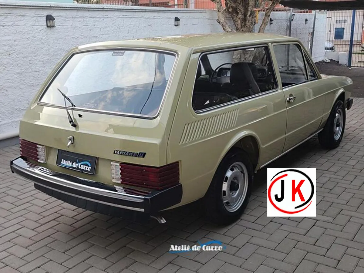 Ficha Técnica carros VW Variant 2 1980 Verde Pampa