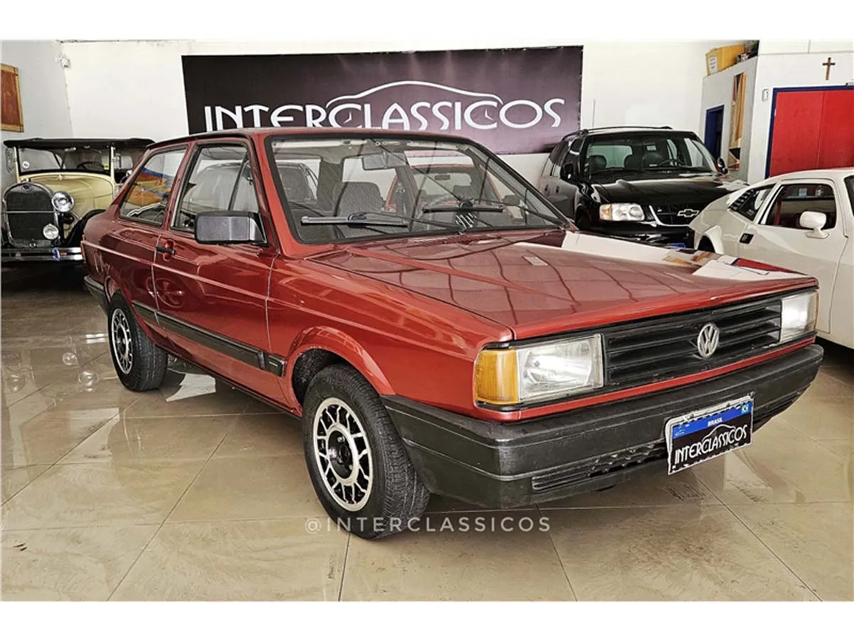 Ficha Técnica carros VW Voyage GL AP 1.6 Vermelho Capri ano 1988