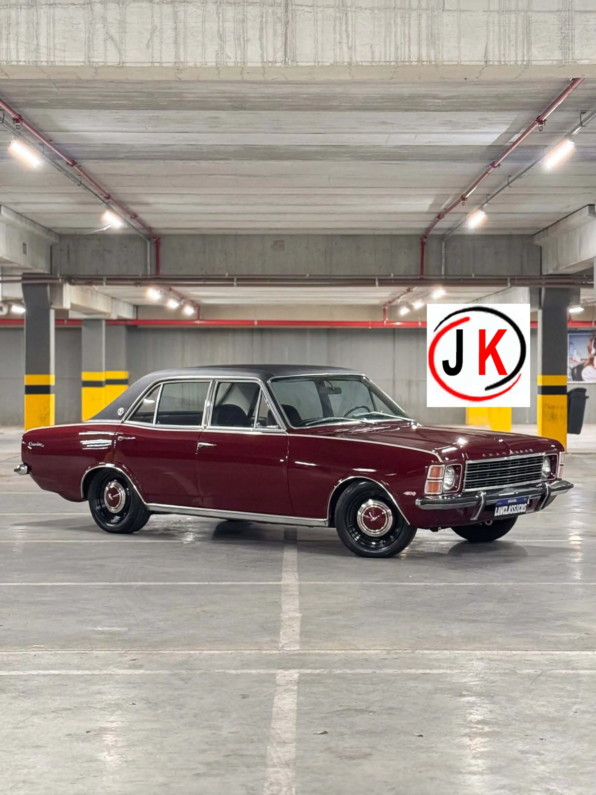 Ficha Técnica carros antigos Chevrolet Opala sedan 4 portas ano 1975