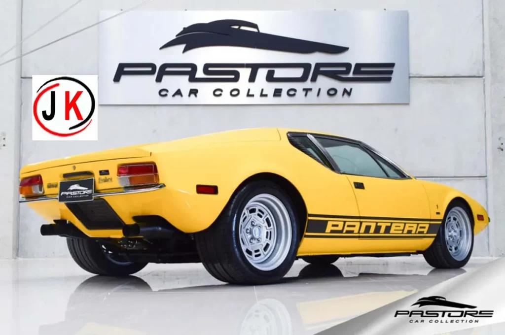 Ficha Técnica carros antigos De Tomaso Pantera Coupé V8 330 cv ano 1972