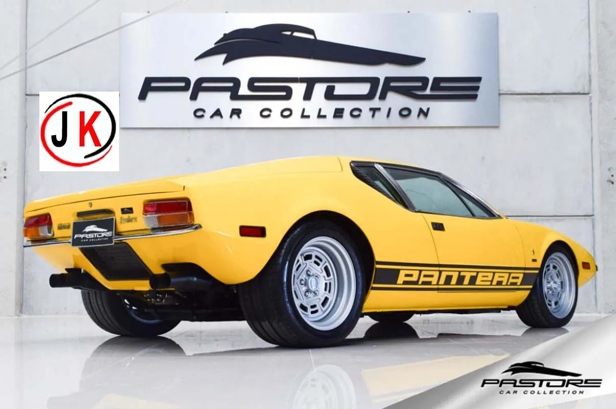 Ficha Técnica carros antigos De Tomaso Pantera Coupé V8 330 cv ano 1972