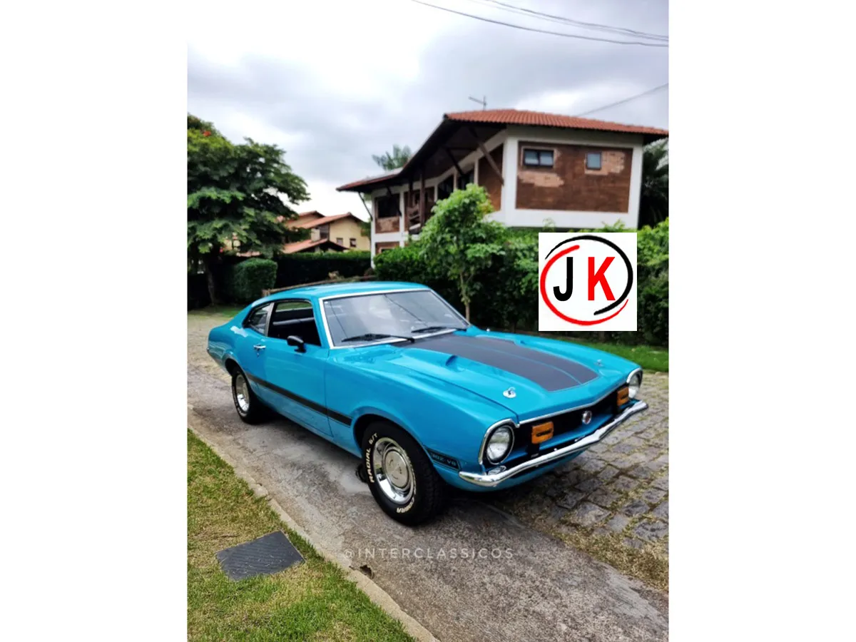 Ficha Técnica carros antigos Ford Maverick Maverick8 Super Luxo coupé caracterizado GT ano 1976