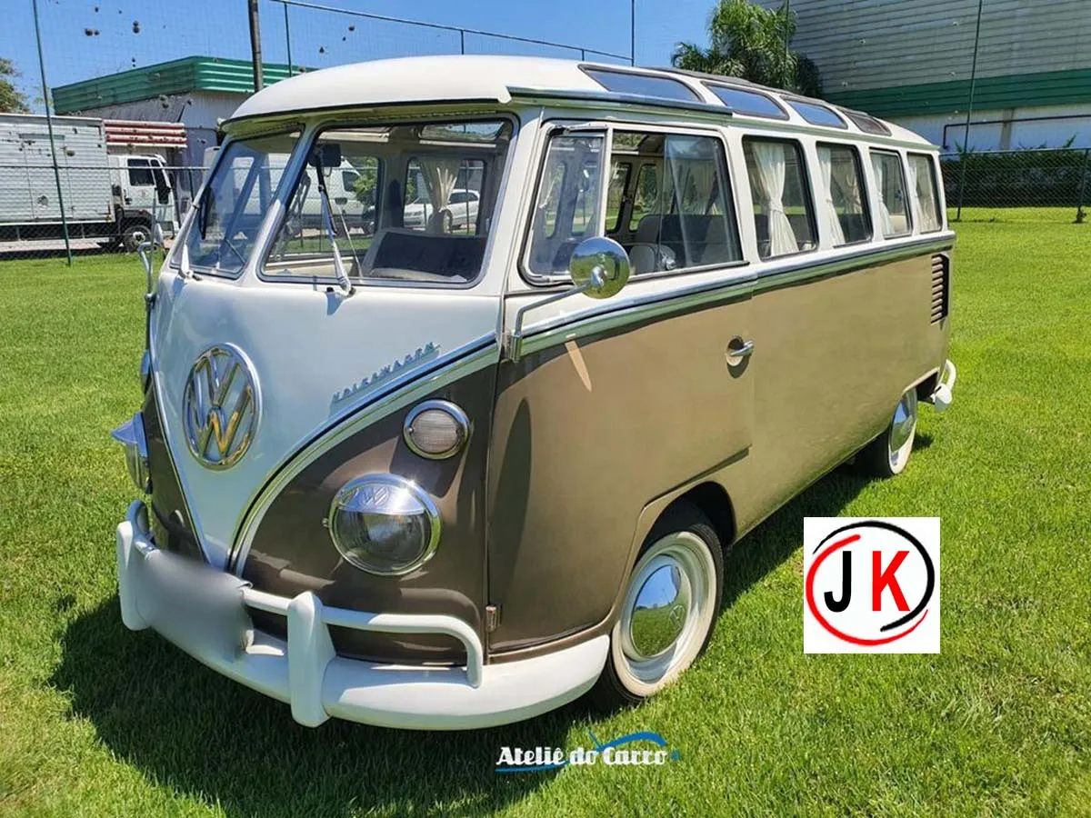 Ficha Técnica carros antigos Kombi Corujinha 1500 8 janelas estilo Samba ano 1974
