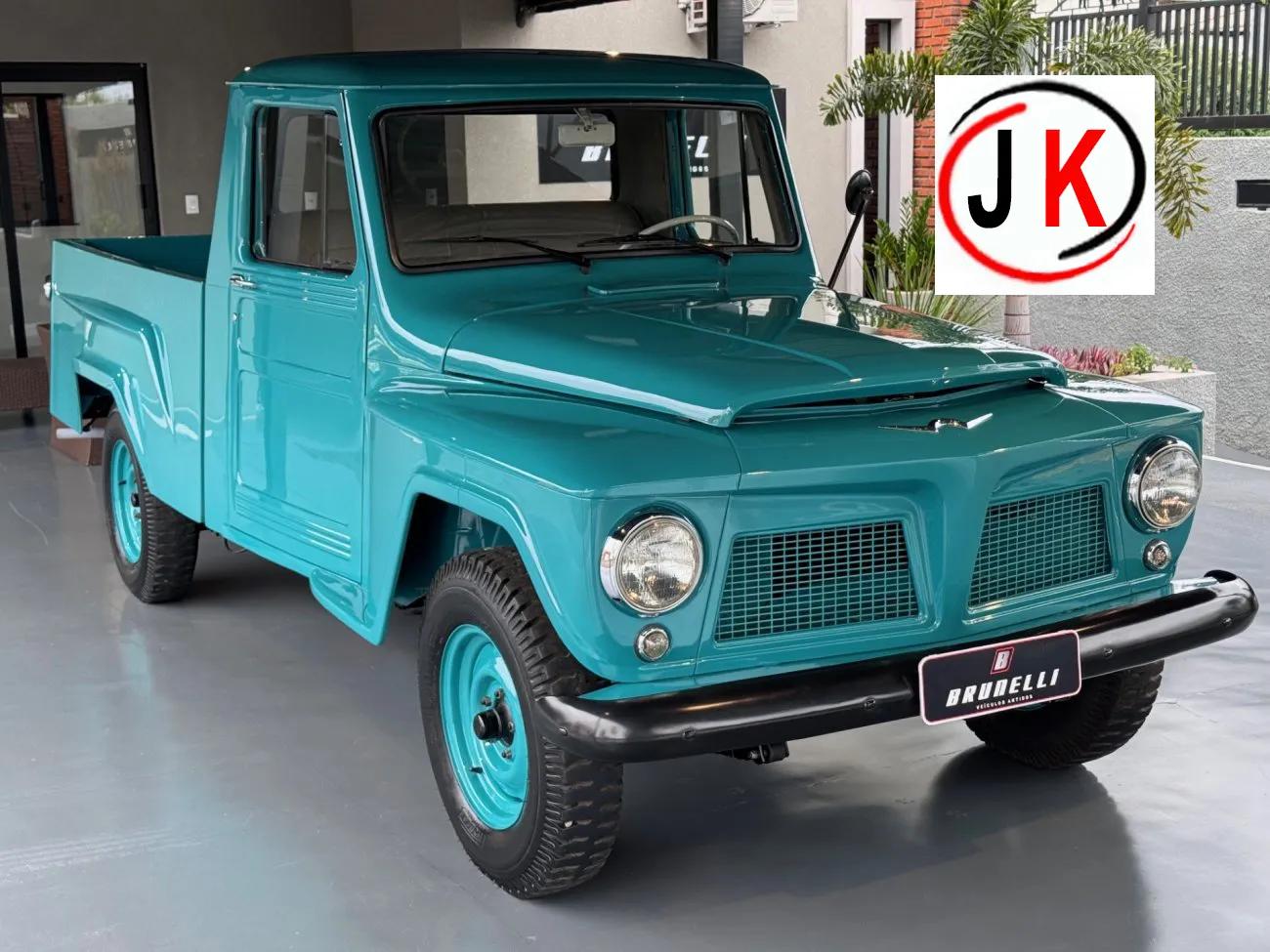 Ficha Técnica carros caminhonete antiga picape Willys Jeep ano 1965