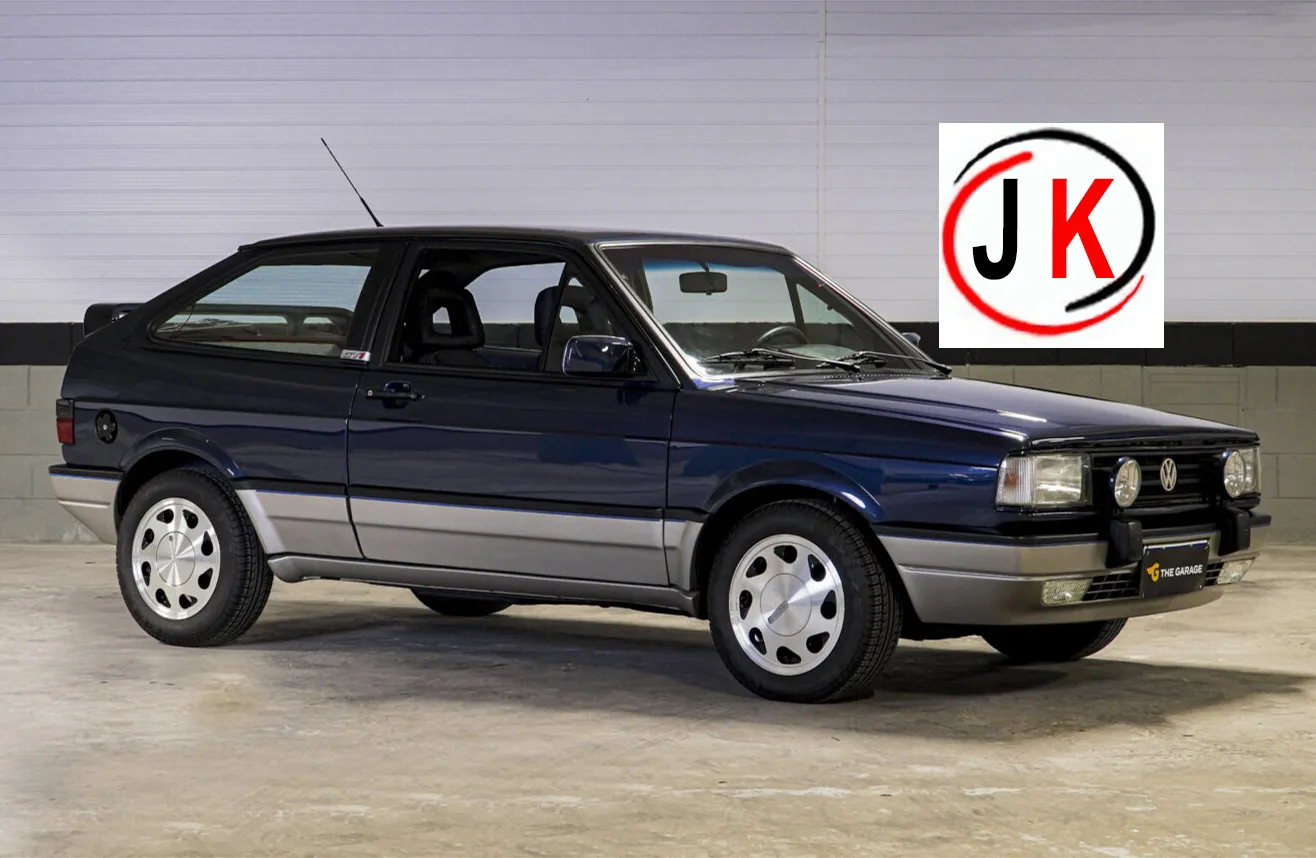 Ficha Técnica carros esportivos antigos VW Gol GTi 2.0 1989 azul Mônaco