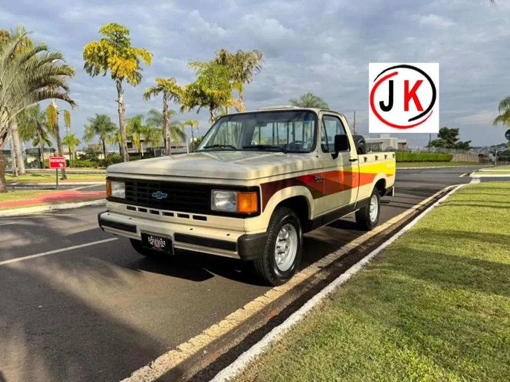 Ficha Técnica carros picape antiga Chevrolet D20 Custom ano 1988