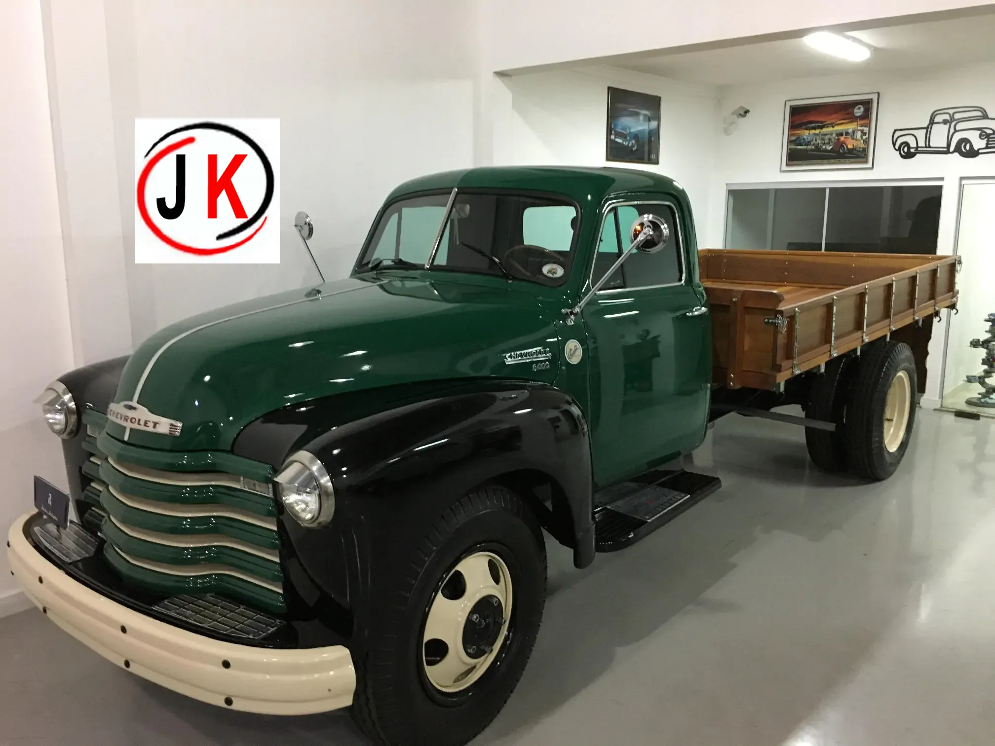 Ficha Técnica carros picape antiga GM Caminhão Chevrolet 6400 Boca de Sapo ano 1951