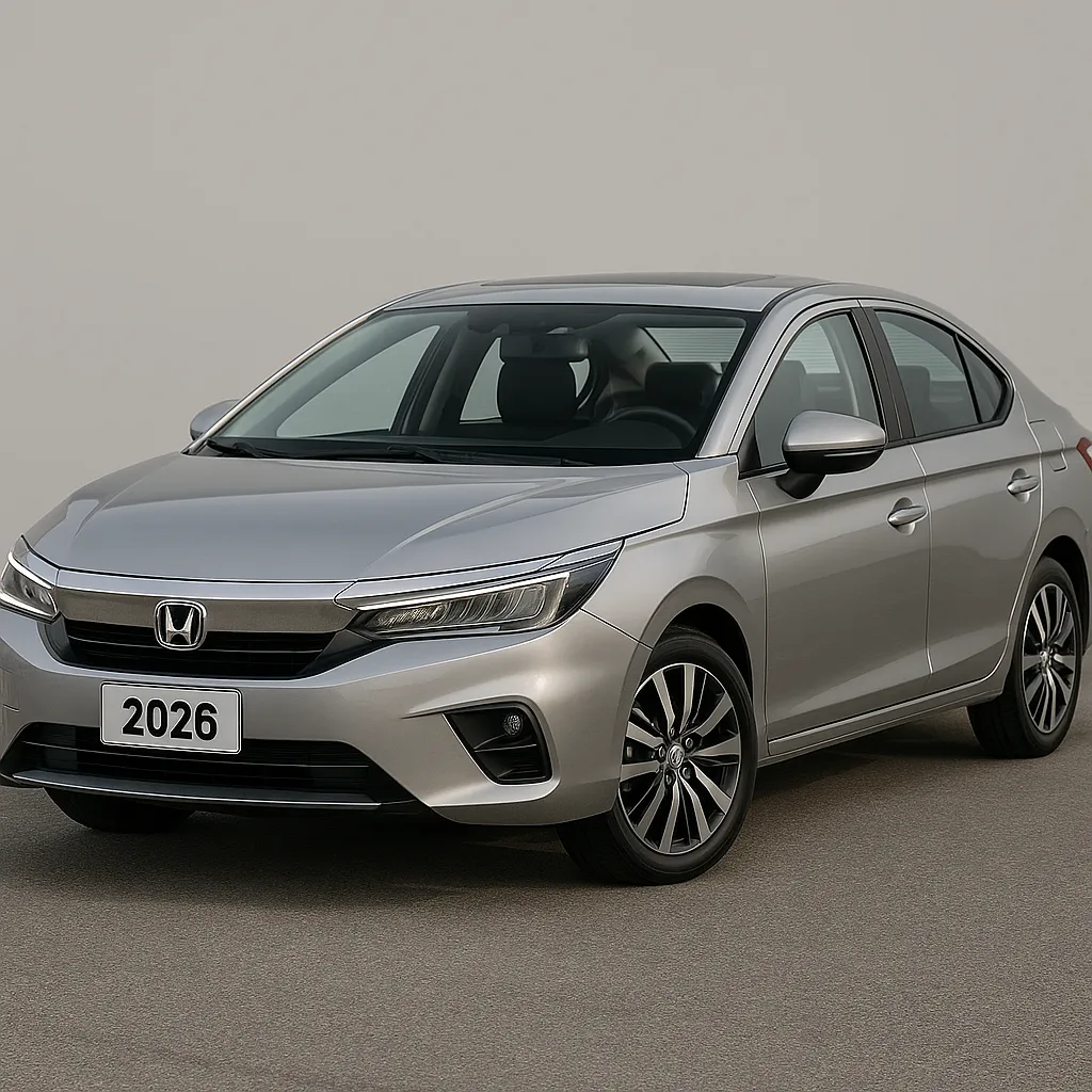 Honda City Touring 1.5 Sedan 2026 Elegância, eficiência e tecnologia em uma nova geração urbana