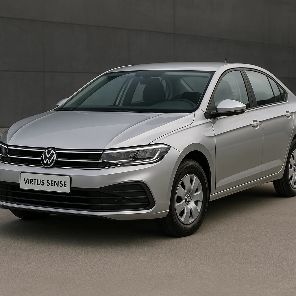 Novo Volkswagen Virtus Sense 1.0 TSI 2026 Tecnologia e racionalidade para o consumidor moderno