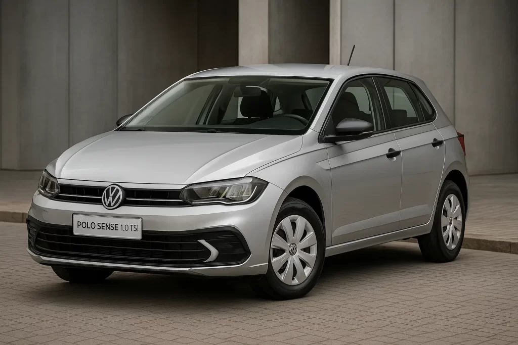 Volkswagen Polo Sense 1.0 TSI 2026 Tecnologia e eficiência para o dia a dia