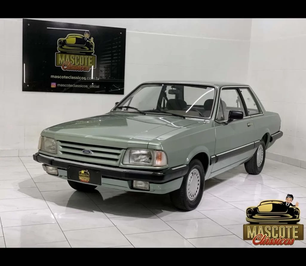 Carros antigos Del Rey GL 1.6 CHT a álcool ano 1989
