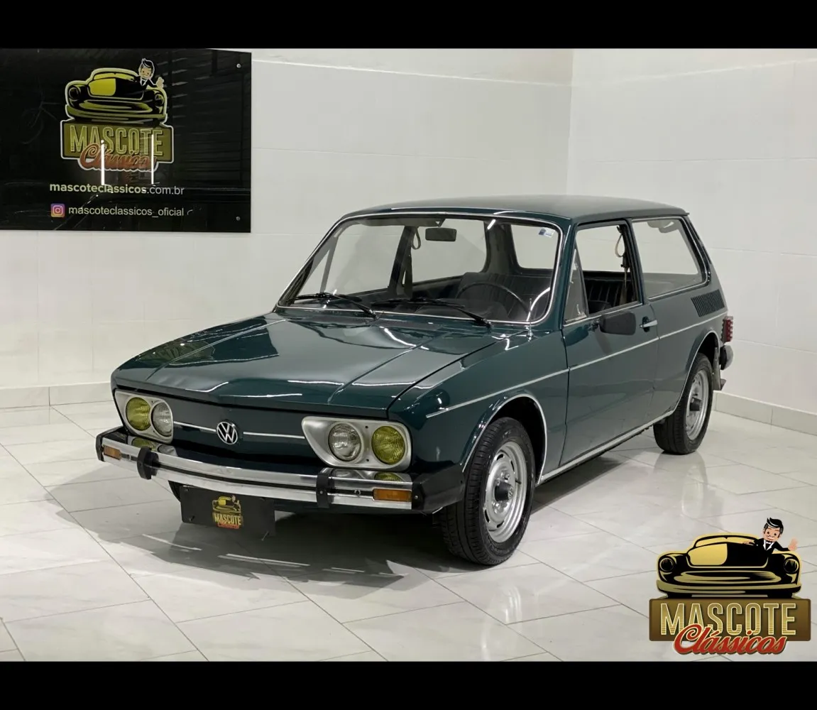 Carros antigos VW Brasília LS ano 1980