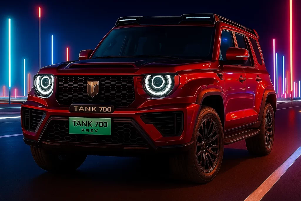 Conheça o GWM Tank 700 3.0 V6 PHEV 2026 O SUV Híbrido de Luxo de 520 cv que Promete Revolucionar o Mercado