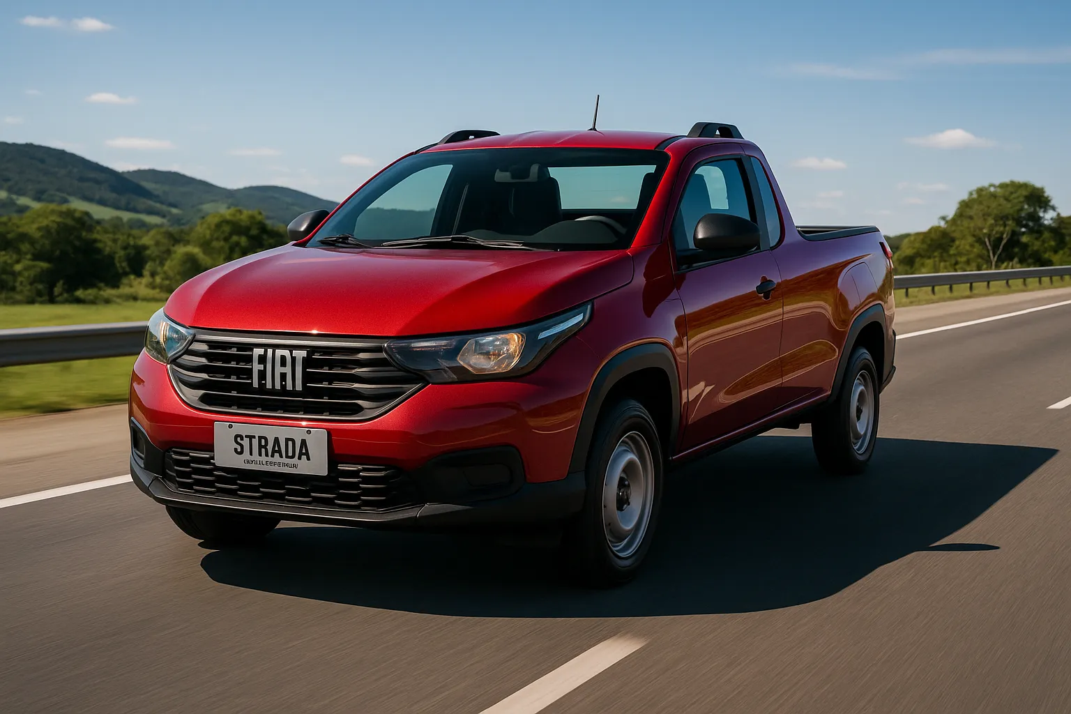 Fiat Strada Endurance CS Plus 1.3 Flex Manual ano 2026, Ficha Técnica, notícias, preço, equipamentos, consumo, desempenho e catálogo de cores