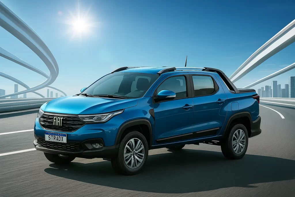 Fiat Strada Volcano 1.3 CD AT Uma opção versátil entre os carros PCD para 2025