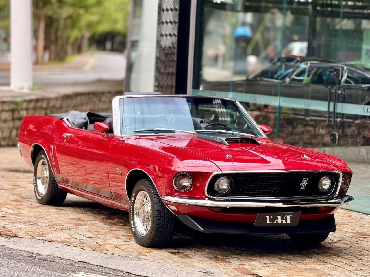 Ficha Técnica carros Ford Mustang GT V8 351W AT conversível ano 1969