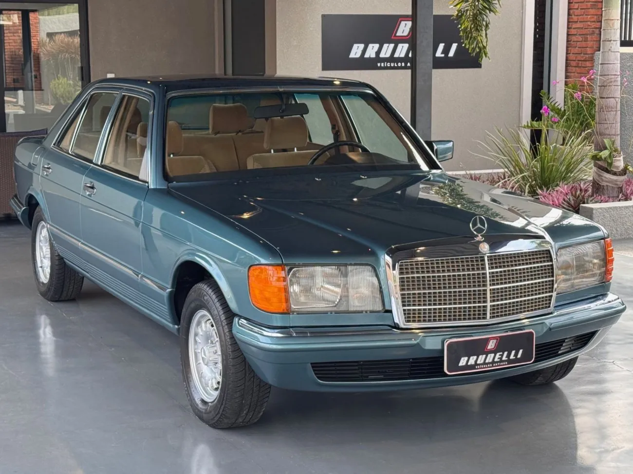 Ficha Técnica carros Mercedes Benz 280 S cor verde ano 1983